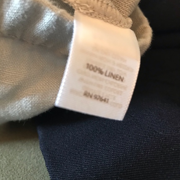 Jjill linen elastic waist size m pants - Picture 7 of 7